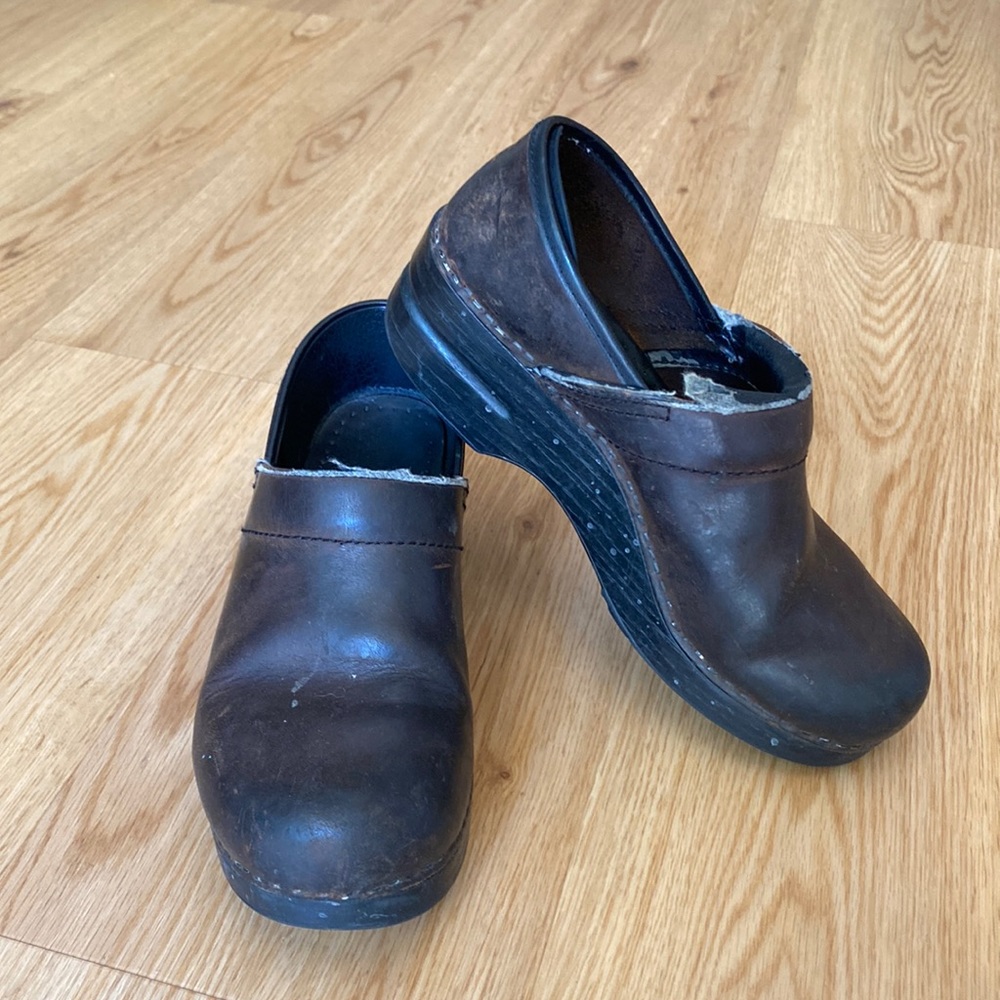 Dansko clogs - well used!